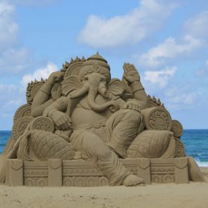 Sandcraft in Mitane Festival