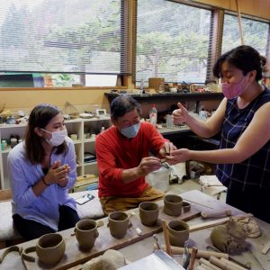 Enjoy pottery in the countryside!
