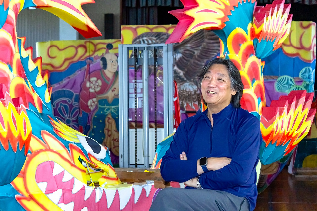 The Man Behind Tenku no Fuyajo: Noshiro’s Giant Lanterns