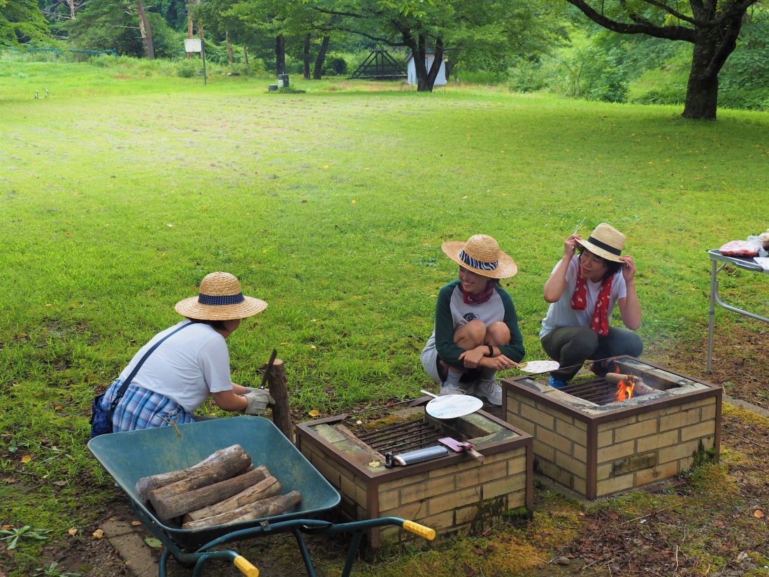 昭和の夏休み 能代市 毘沙門憩の森 Visit Shirakami 秋田白神観光ガイド